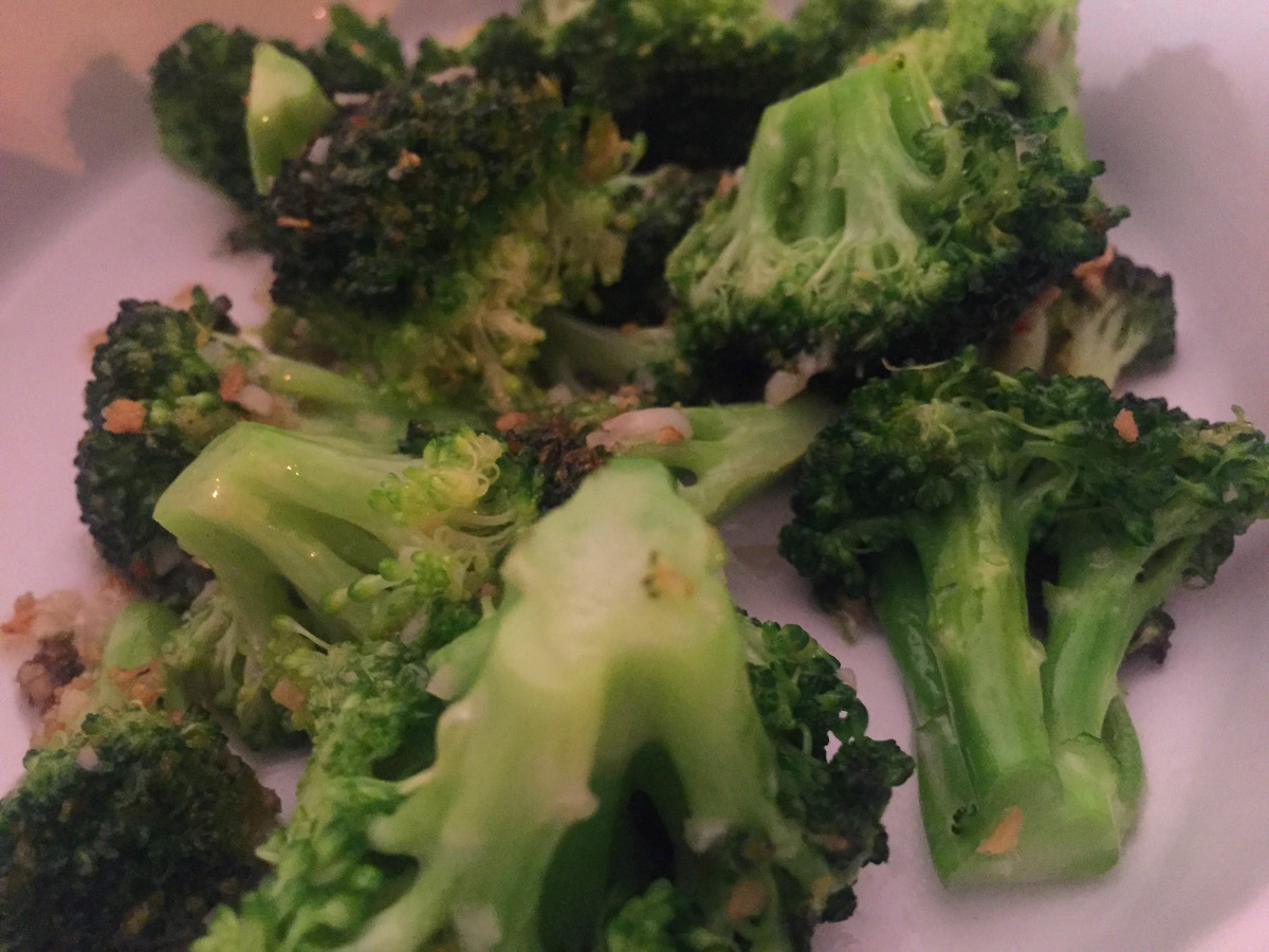 Broccoli med ingefära och vitlök